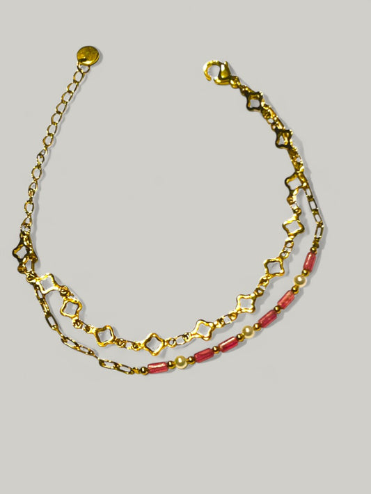Pulsera Alhambra Rosada
