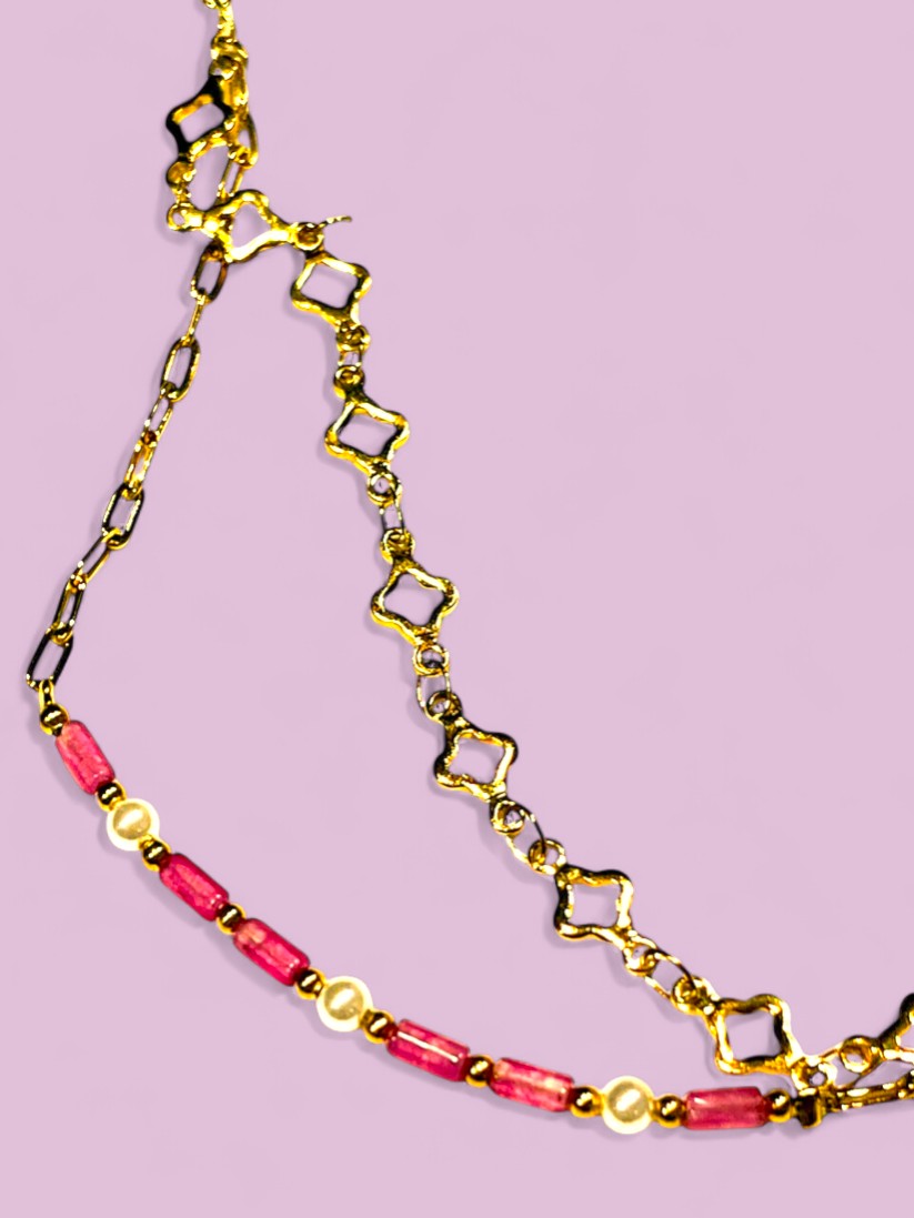 Pulsera Alhambra Rosada