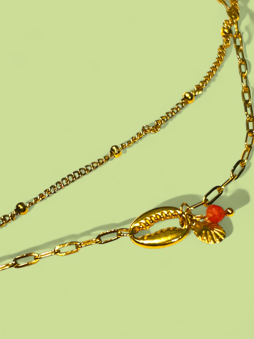 Pulsera Arena Dorada