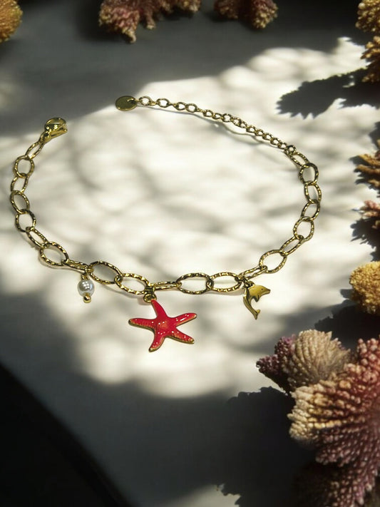 Pulsera Marina Coral