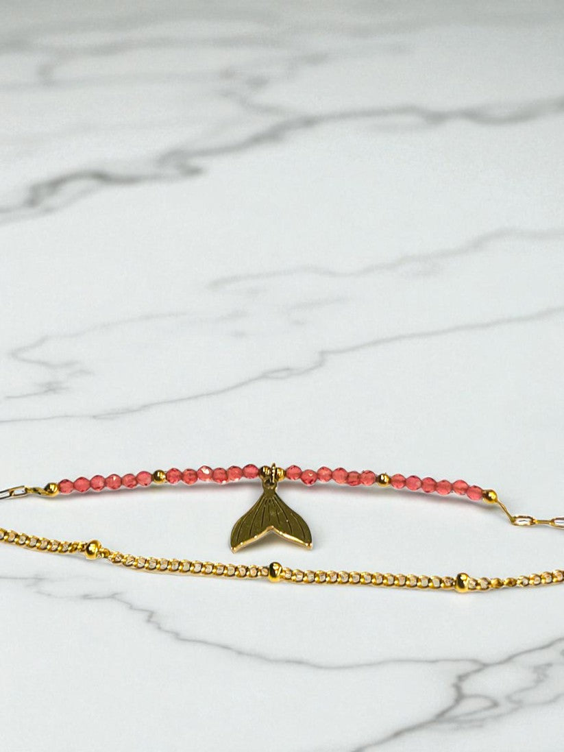 Pulsera Sirena Dorada