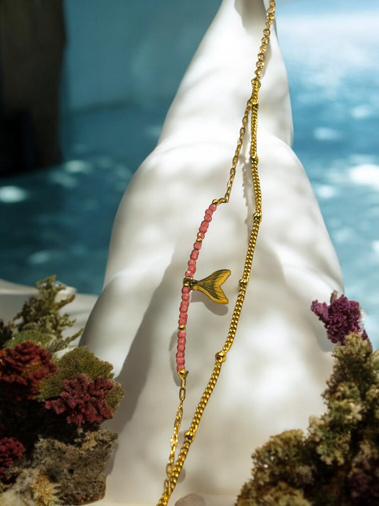 Pulsera Sirena Dorada