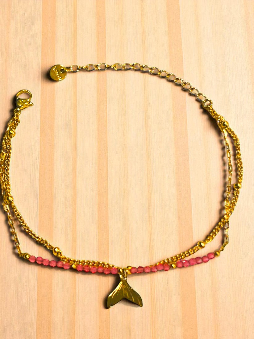 Pulsera Sirena Dorada