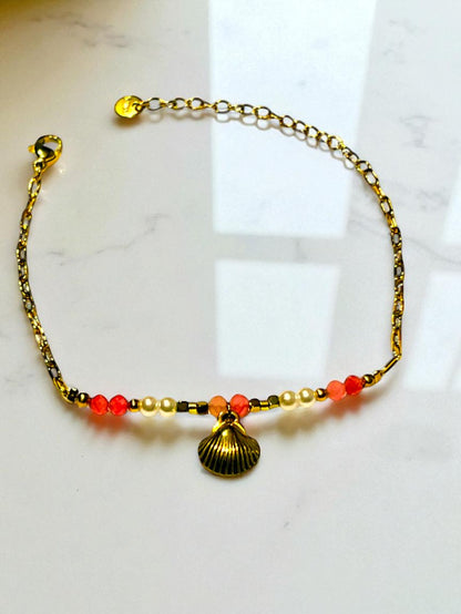 Pulsera Compostela Rosa