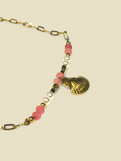 Pulsera Compostela Rosa