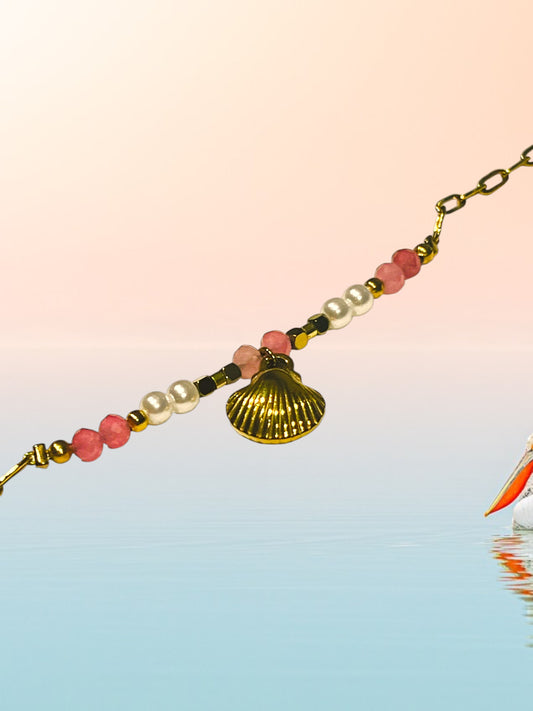 Pulsera Compostela Rosa
