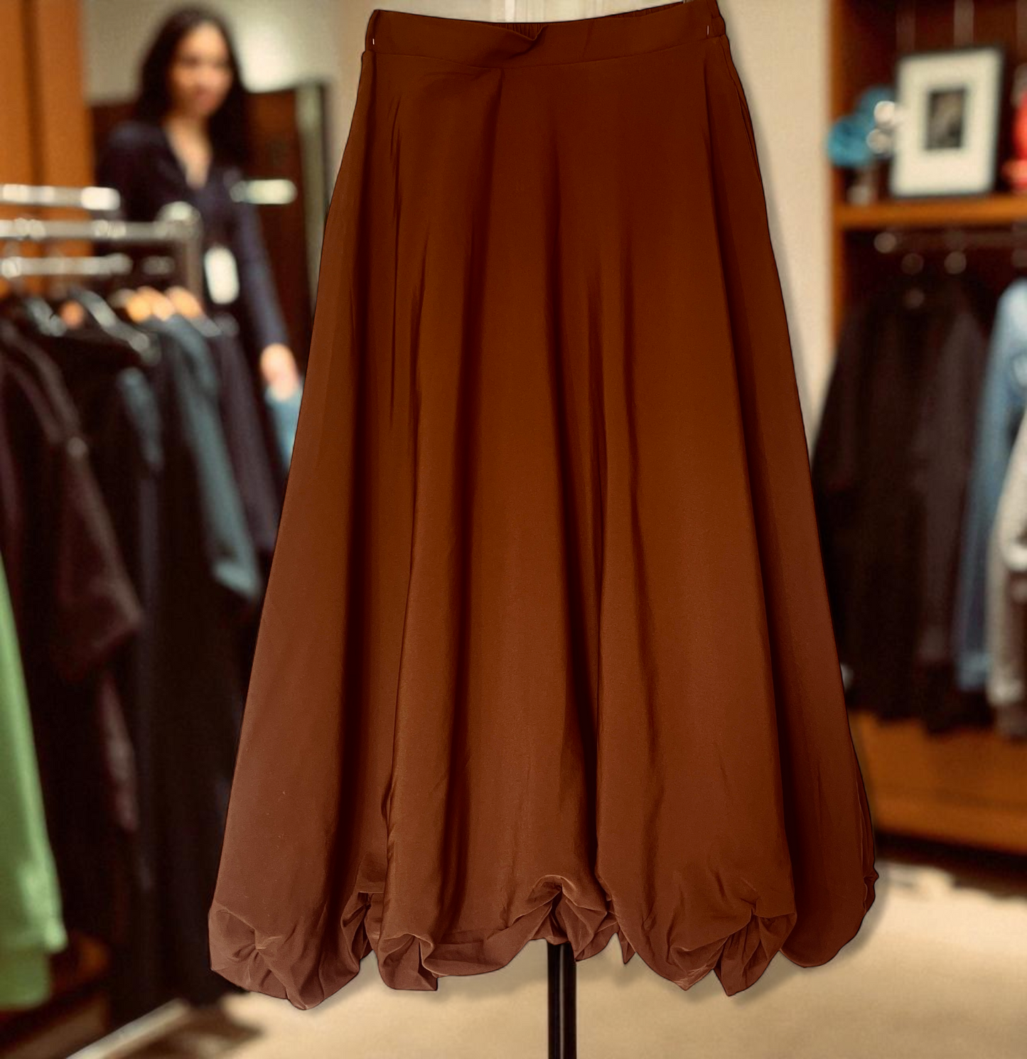 Falda Boho Chic Globo