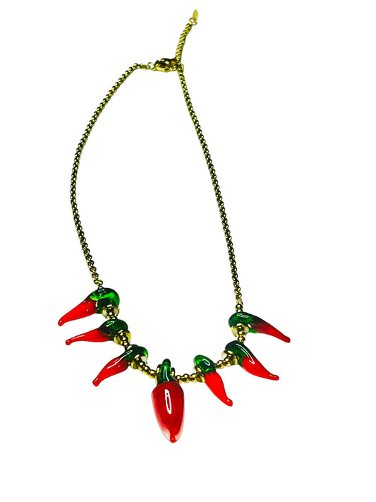 Collar Frida Roja