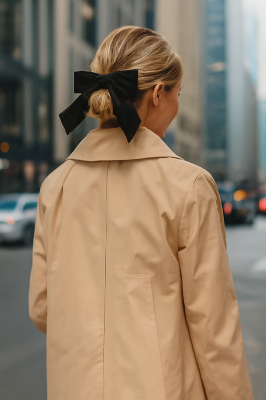 Gabardina Oversize Beige